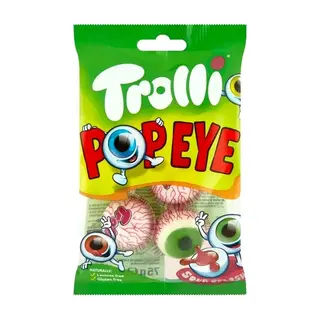 Żelki TROLLI owocowe Oczy Gałki Pop Eye Halloween 4 szt