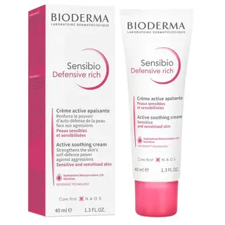 Bioderma Sensibio Defensive Rich Aktywny Krem Kojący 40 ml