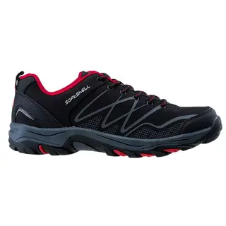 Buty turystyczne męskie Martes Ronn Low - czarno-czerwone, Rozmiar buta 44