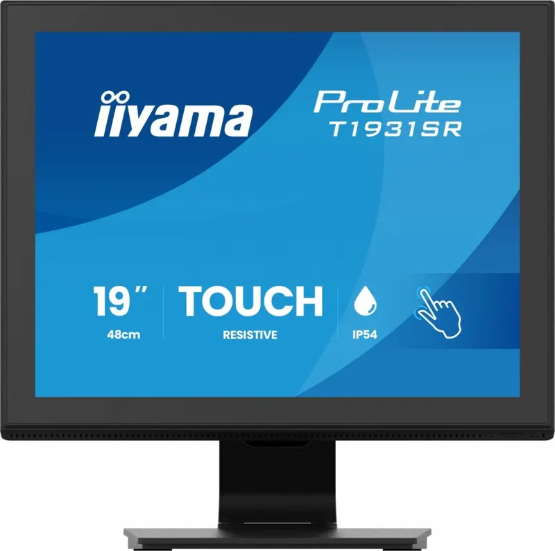 IIYAMA Monitor 19 cali T1931SR-B2S RESIS.IP54,HDMI,DP,VGA,2x1W,5:4