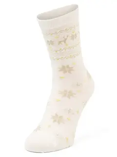 Marie Lund Skarpety Kobiety biały, 35-40
