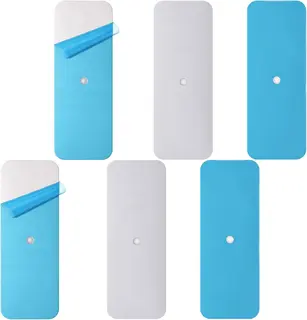 PASKI MAGNETYCZNE 6 SZTUK SAMOPRZYLEPNE METALOWE TAŚMY ZESTAW MOCNY