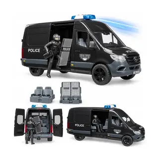 Bruder 02685 MB Sprinter Policyjne Siły Specjalne kompatybilny z figurką
