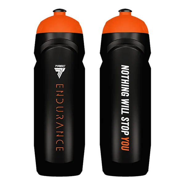 Czarny bidon 750 ml TR ENDURANCE 009 BLACK - 750 ml