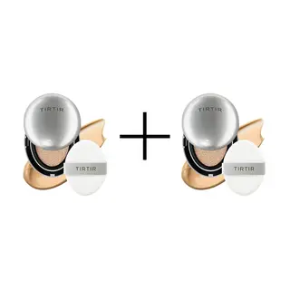TIRTIR Mask Fit Aura Cushion Podkład w Kompakcie 27N Camel 4,5g 1+1