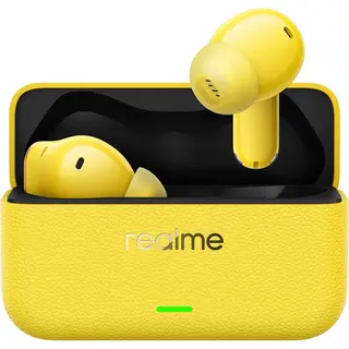 Słuchawki bezprzewodowe dokanałowe realme Buds T500 Pro Żółte