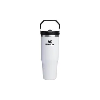 Kubek termiczny Stanley Iceflow™ Flip Straw Chalk – 890 ml, biały