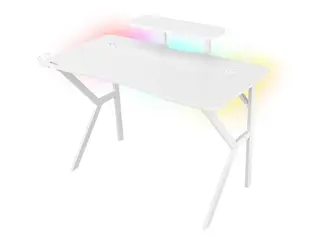 Genesis Biurko Gamingowe Genesis Holm 320 RGB białe