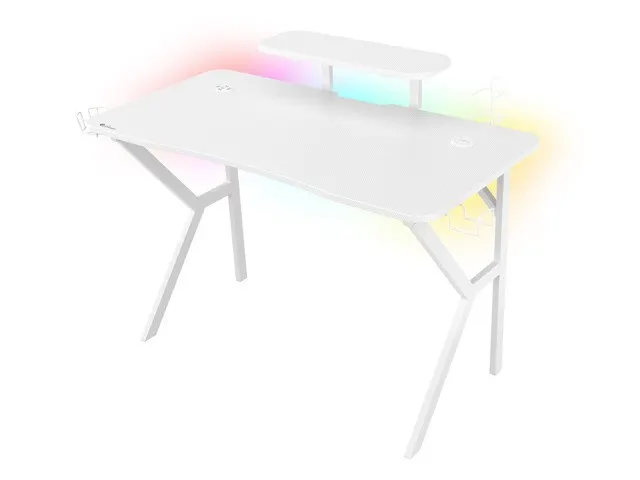 Genesis Biurko Gamingowe Genesis Holm 320 RGB białe