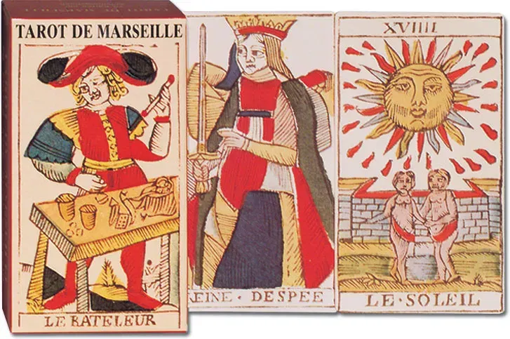 Tarot Marsylski, karty, Piatnik