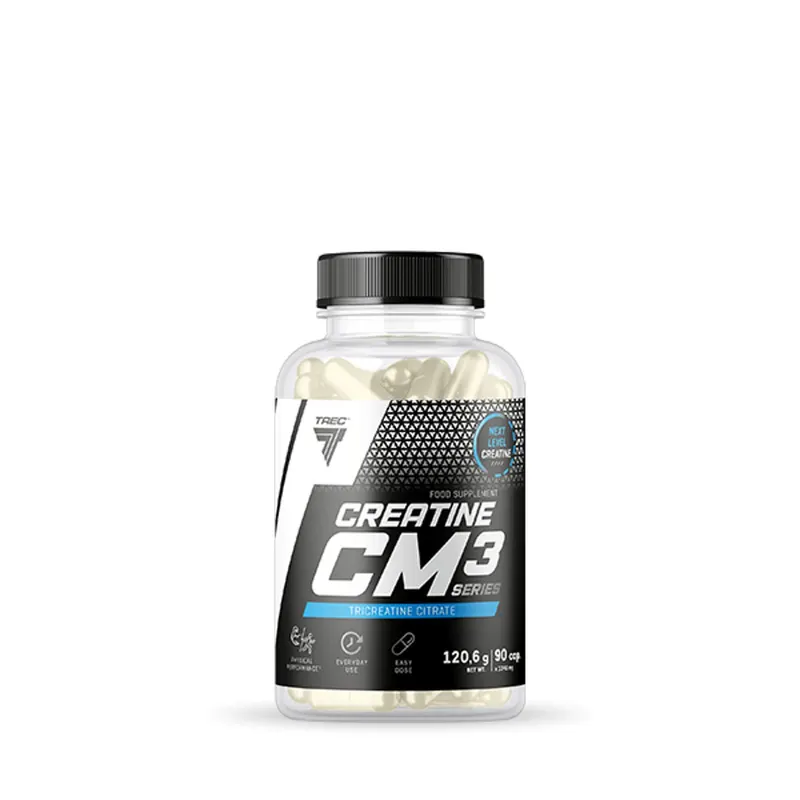 Trec Nutrition CM3 90kaps - cytrynian kreatyny