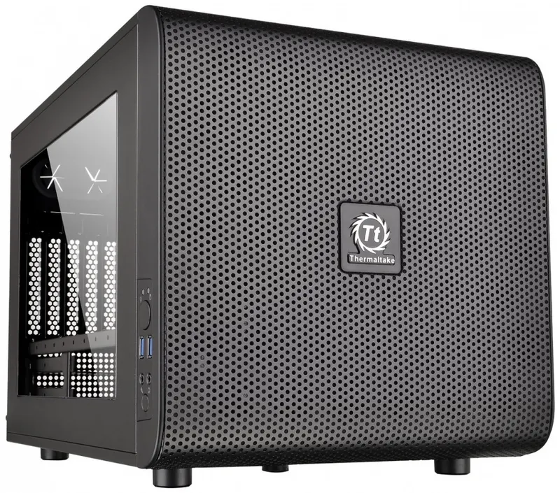 Thermaltake Core V21USB 3.0 Window (200mm), czarna