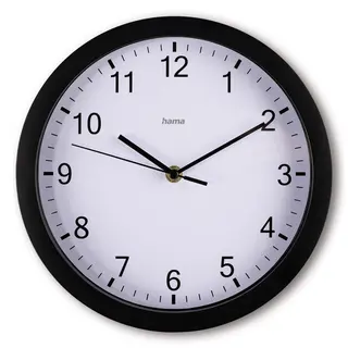 Hama Zegar ścienny Elba 25cm Czarny