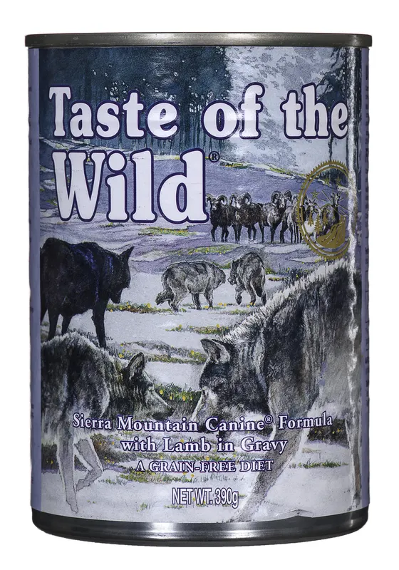 TASTE OF THE WILD Sierra Mountain - mokra karma dla psa - 390g