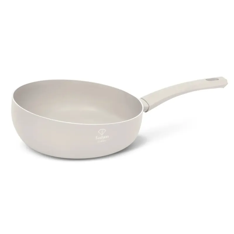 Patelnia głęboka 26 cm FashionTV FTV-0058 Matte Cream Gold Collection