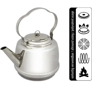 Petromax Teakettle TK2 3L, czajnik, srebrny