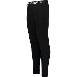 Mons Royale Cascade Merino Base Layer, legginsy termoaktywne, męskie, czarne