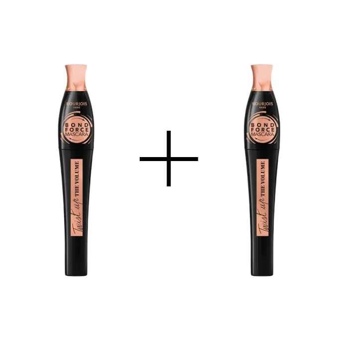Bourjois Twist up The Volume Bond Force Tusz do Rzęs 1 Black 1+1
