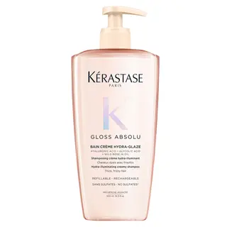 Kerastase Gloss Absolu Bain Crème Hydra-Glaze Szampon do Włosów Grubych z Tendencją do Puszenia 500ml