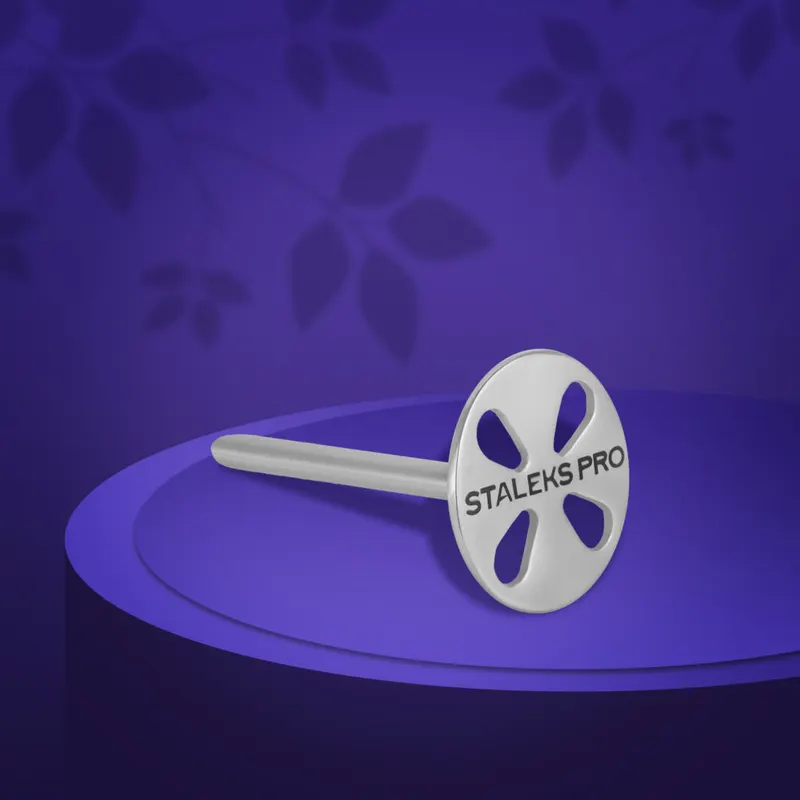 Wydłużony dysk STALEKS do pedicure PODODISC M EXPERT oraz zestaw pilników wymiennych 180 grit 5 szt (20 mm)