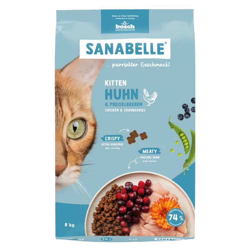 Sanabelle Kitten, kurczak - 8 kg