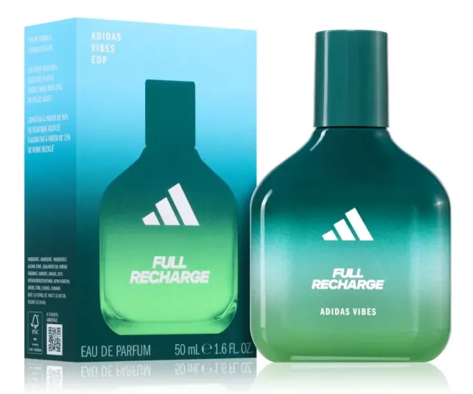 ADIDAS Vibes Full Recharge Woda Perfumowana Unisex 50ml