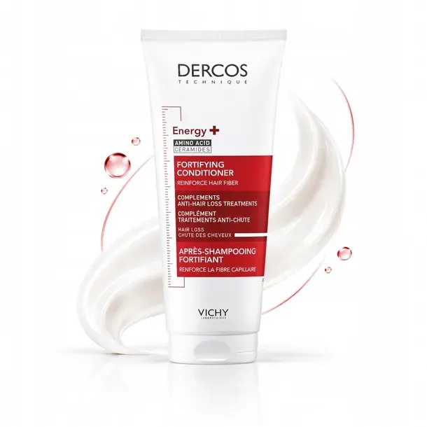 Vichy Dercos Energy+ Wzmacniająca Odżywka do Włosów 200ml Aminexil Ceramidy