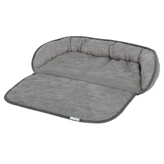 Kerbl Pet poduszka na kanapę Emalia, szara - Dł. x szer. x wys.: 98 x 66 x 12 cm