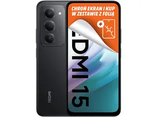 PRODUKT PO EKSPOZYCJI - Smartfon XIAOMI REDMI 15 4G (LTE) 6 GB/ 128 GB Czarny