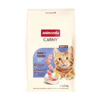 animonda Carny Adult, kurczak z pstrągiem - 1,75 kg