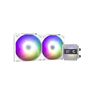 Zalman Chłodzenie procesora ALPHA2 V2 A24 240 mm CPU Liquid Cooler białe