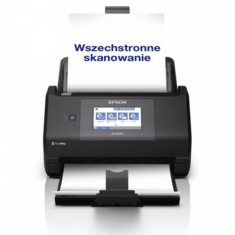 Epson Skaner WF ES-590W A4/ADF100/45ppm/USB3.2/WLAN