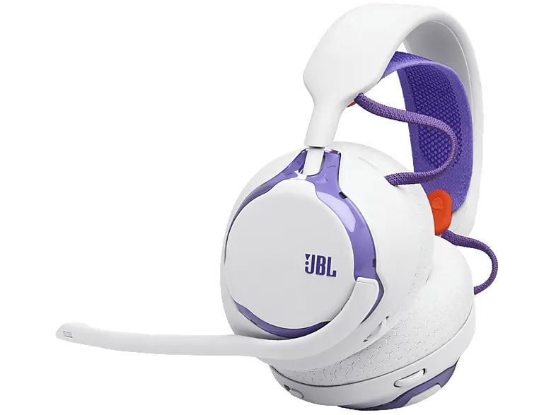Bezprzewodowe słuchawki gamingowe JBL Quantum 650 Biało-fioletowy