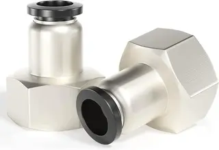 ŚRUBOWE ZŁĄCZKI PNEUMATYCZNE GWINT PROSTY WEWNĘTRZNY 8 MM BSP