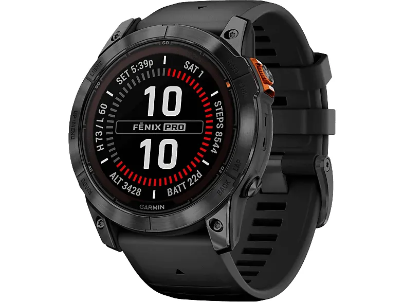 Smartwatch GPS GARMIN fenix 7X Pro Solar Popielato-czarny 010-02778-01
