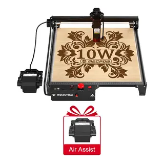 Grawer laserowy Mecpow X3 Pro 10W z zestawem Air Aissit