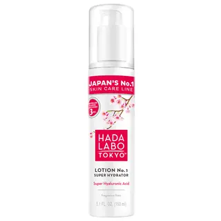 Hada Labo Tokyo White No.1 Super Hydrator nawilżający lotion do twarzy z 3 formami kwasu hialuronowego i Super Hyaluronic Acid™ 150 ml