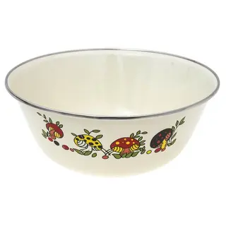 Miska emaliowana grzyby 20cm/DIA1012