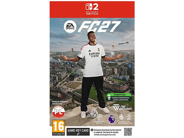 Gra Nintendo Switch 2 CENEGA EA Sports FC 27 + Piłka