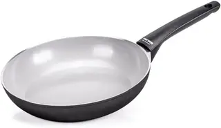 Patelnia 28 cm indukcyjna powłoka FineGres nieprzywierająca szara Moneta