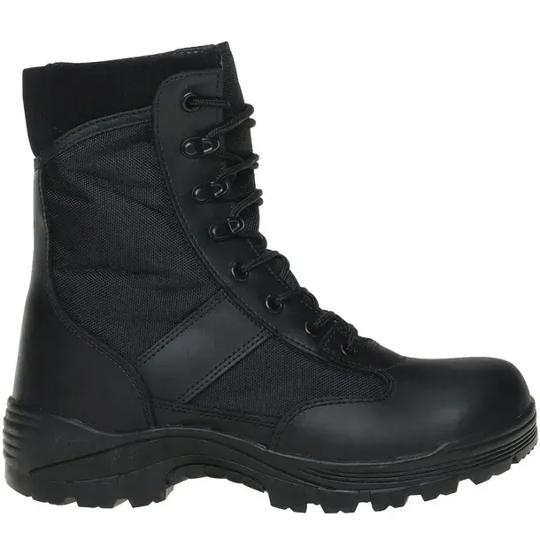 Buty Wojskowe Wysokie Taktyczne Trekkingowe Mil-Tec Security Czarne 44