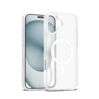 CRONG Etui Hybrid Matte Magnetic Etui MagSafe iPhone 17 Białe