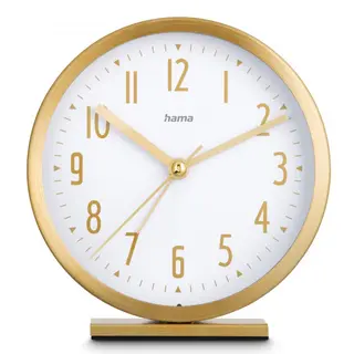 Hama Budzik Skye 11,3cm Złoty