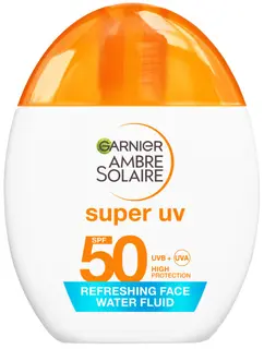 Garnier Ambre Solaire Fluid do Twarzy z Kwasem Hialuronowym i Filtrem SPF50 40ml