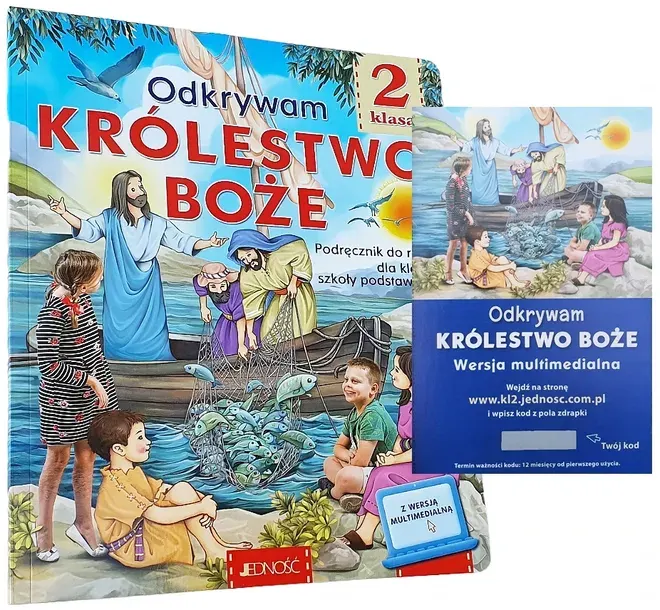 RELIGIA Odkrywam królestwo Boże kl.2 SP Podręcznik +KOD JEDNOŚĆ 2026/2027