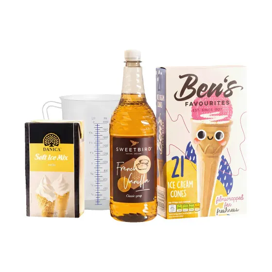 Zestaw do przygotowywania lodów włoskich French Vanilla