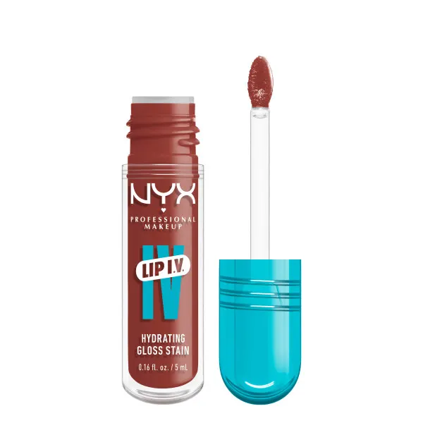 NYX Professional Makeup Lip IV Hydrating Gloss Serum Błyszczyk do Ust 18 Drippin Nude