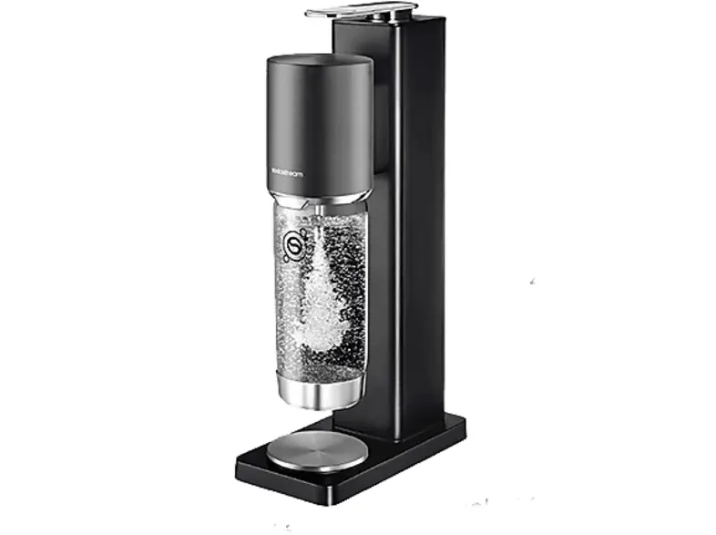Saturator SODASTREAM Fresh Plus ST 60L + Nabój CO2 Butelka 1L Czarny