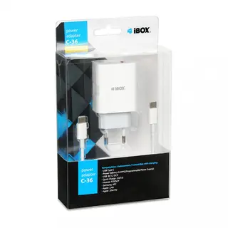 iBOX Ładowarka siecowa C-36 USB-C