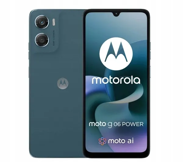Smartfon Motorola moto g06 power 4 Gb 64 Gb 4G (lte) niebieski